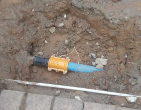 中站水管漏水检测的情况